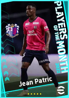 Jean Patric eFootball 2026 player card, 85 OVR LMF