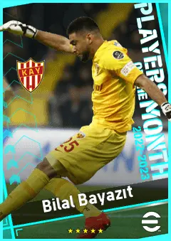 Bilal Bayazıt eFootball 2026 player card, 86 OVR GK