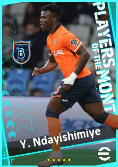 Y. Ndayishimiye eFootball 2026 player card, 87 OVR CB