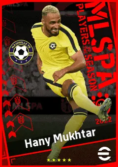 Hany Mukhtar eFootball 2026 player card, 92 OVR AMF