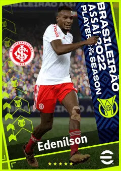 Edenílson eFootball 2026 player card, 90 OVR CMF