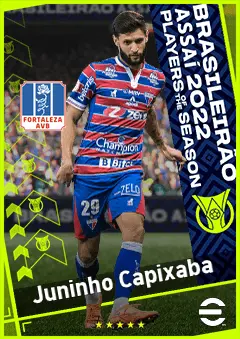Juninho Capixaba eFootball 2026 player card, 89 OVR LB