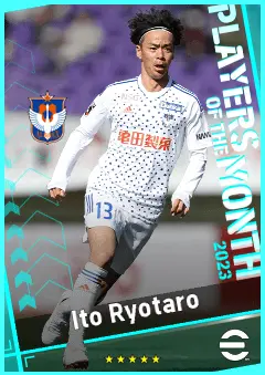 Ito Ryotaro eFootball 2026 player card, 89 OVR AMF
