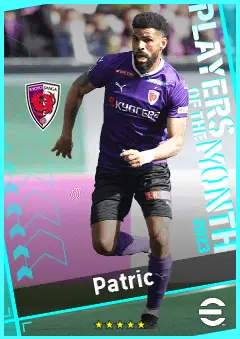 Patric eFootball 2026 player card, 90 OVR CF