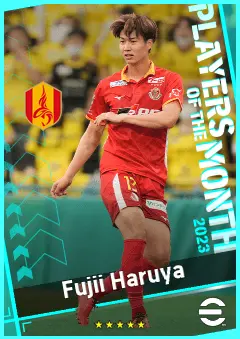 Fujii Haruya eFootball 2026 player card, 88 OVR CB