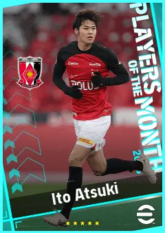 Ito Atsuki eFootball 2026 player card, 89 OVR DMF
