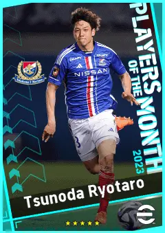 Tsunoda Ryotaro eFootball 2026 player card, 88 OVR CB
