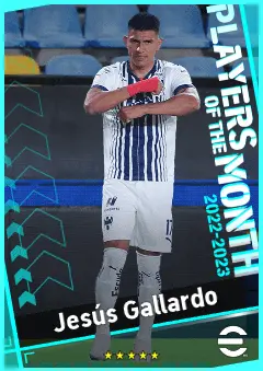 Jesús Gallardo eFootball 2026 player card, 92 OVR LB