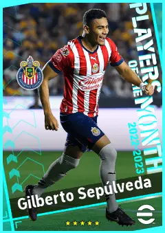 Gilberto Sepúlveda eFootball 2026 player card, 88 OVR CB