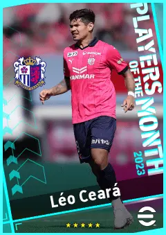 Léo Ceará eFootball 2026 player card, 90 OVR CF