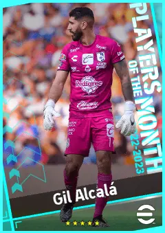 Gil Alcalá eFootball 2026 player card, 89 OVR GK