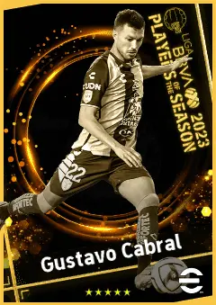 Gustavo Cabral eFootball 2026 player card, 91 OVR CB