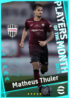 Matheus Thuler eFootball 2026 player card, 89 OVR CB