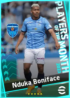 Nduka Boniface eFootball 2026 player card, 88 OVR CB