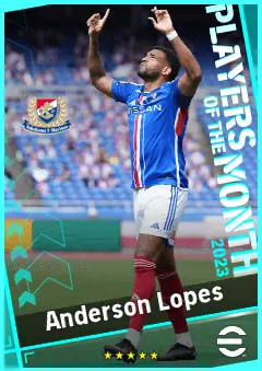 Anderson Lopes eFootball 2026 player card, 90 OVR CF