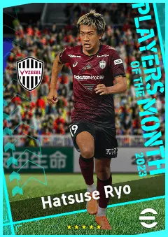 Hatsuse Ryo eFootball 2026 player card, 90 OVR LB