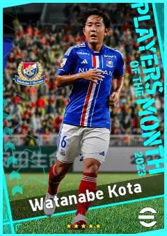 Watanabe Kota eFootball 2026 player card, 90 OVR DMF
