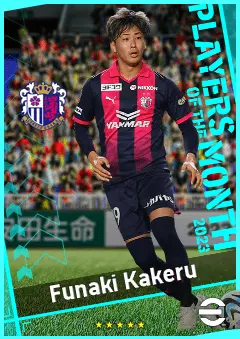 Funaki Kakeru eFootball 2026 player card, 89 OVR LB