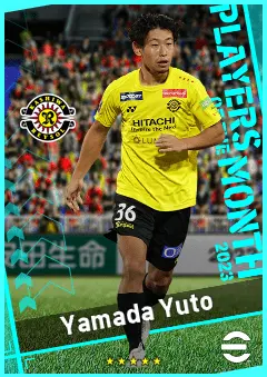 Yamada Yuto eFootball 2026 player card, 88 OVR RMF