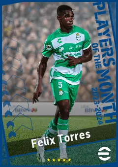 Felix Torres eFootball 2026 player card, 90 OVR CB
