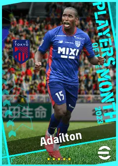 Adaílton eFootball 2026 player card, 90 OVR LWF