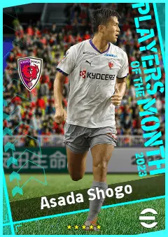Asada Shogo eFootball 2026 player card, 89 OVR CB