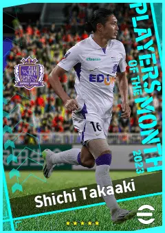 Shichi Takaaki eFootball 2026 player card, 89 OVR LMF