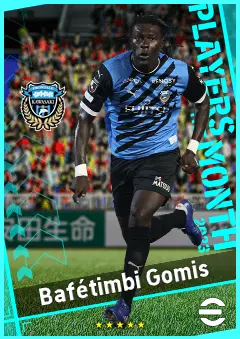 Bafétimbi Gomis eFootball 2026 player card, 90 OVR CF