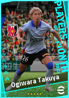 Ogiwara Takuya eFootball 2026 player card, 90 OVR LB