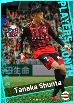 Tanaka Shunta eFootball 2026 player card, 89 OVR CB