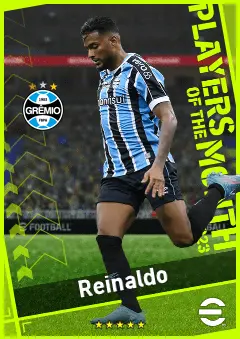 Reinaldo eFootball 2026 player card, 92 OVR LB