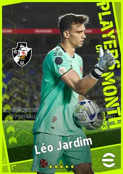 Léo Jardim eFootball 2026 player card, 93 OVR GK