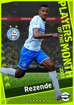 Rezende eFootball 2026 player card, 89 OVR CB