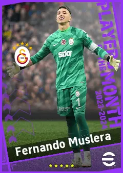 Fernando Muslera eFootball 2026 player card, 91 OVR GK