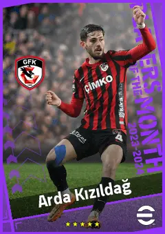 Arda Kızıldağ eFootball 2026 player card, 88 OVR CB