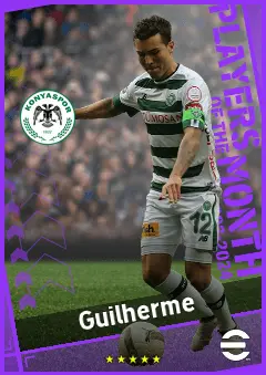 Guilherme eFootball 2026 player card, 90 OVR LB