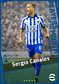 Sergio Canales eFootball 2026 player card, 93 OVR AMF