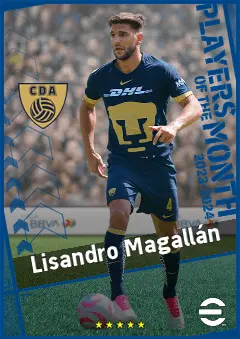 Lisandro Magallán eFootball 2026 player card, 90 OVR CB