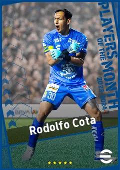 Rodolfo Cota eFootball 2026 player card, 90 OVR GK