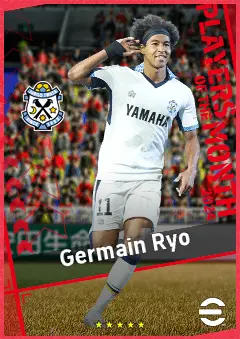 Germain Ryo eFootball 2026 player card, 88 OVR CF