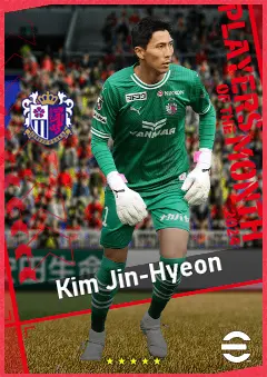 Kim Jin-Hyeon eFootball 2026 player card, 90 OVR GK