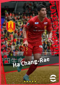 Ha Chang-Rae eFootball 2026 player card, 89 OVR CB