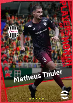 Matheus Thuler eFootball 2026 player card, 90 OVR CB