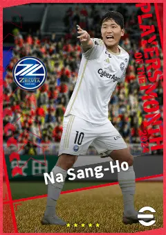 Na Sang-Ho eFootball 2026 player card, 90 OVR RMF