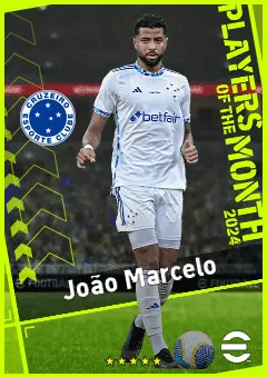 João Marcelo eFootball 2026 player card, 90 OVR CB