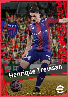 Henrique Trevisan eFootball 2026 player card, 89 OVR CB
