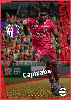 Capixaba eFootball 2026 player card, 89 OVR LMF