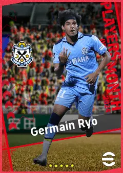 Germain Ryo eFootball 2026 player card, 88 OVR CF