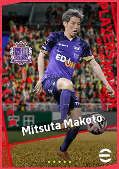 Mitsuta Makoto eFootball 2026 player card, 91 OVR LB