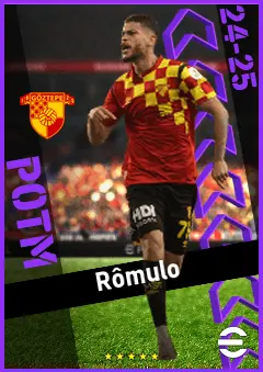 Rômulo eFootball 2026 player card, 90 OVR CF